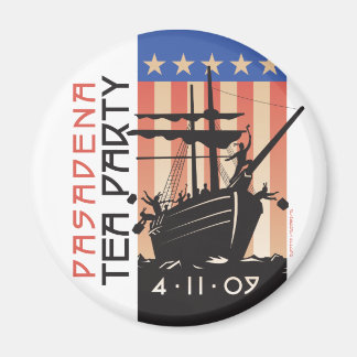 Pasadena Tea Party Magnet