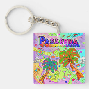 Pasadena Vacation Target Keychain