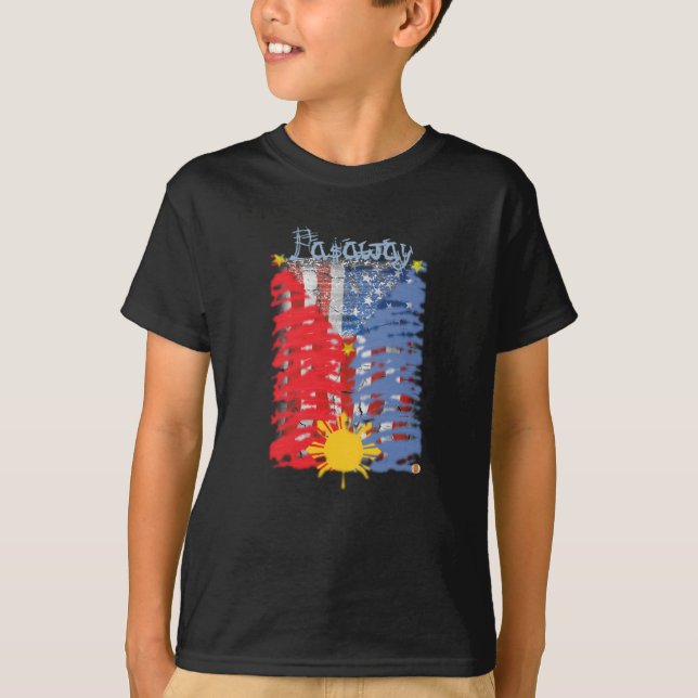 Pasaway, Filipino, Funny Filipino, Philippines T-Shirt (Front)