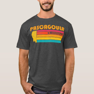 Pascagoula Mississippi Vintage Distressed Souvenir T-Shirt
