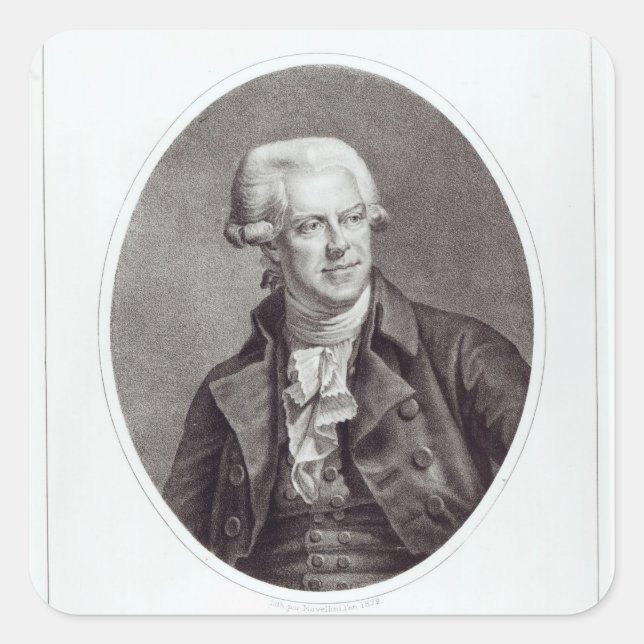 Pascal Paoli, 1872 Square Sticker (Front)