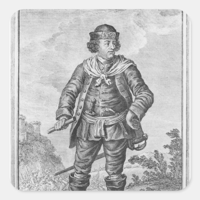 Pascal Paoli Square Sticker (Front)