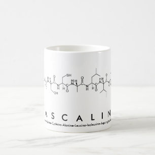 Pascaline peptide name mug
