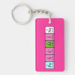 Pascaline periodic table name keyring