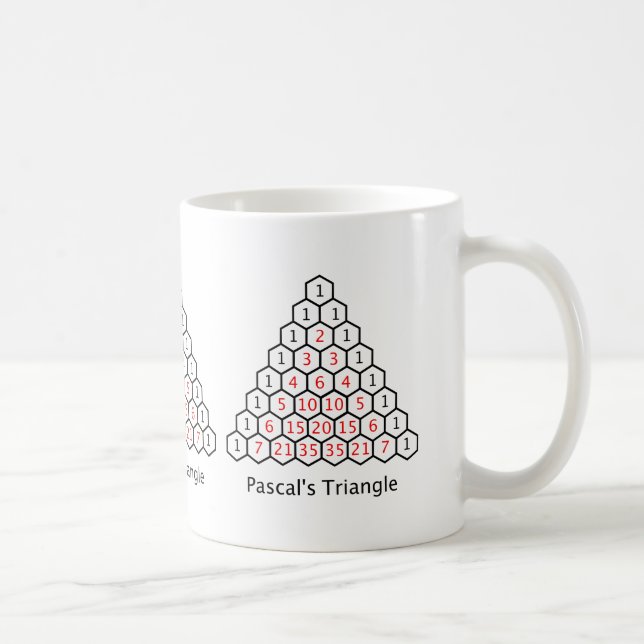 Pascal's Triangle Mug (Right)