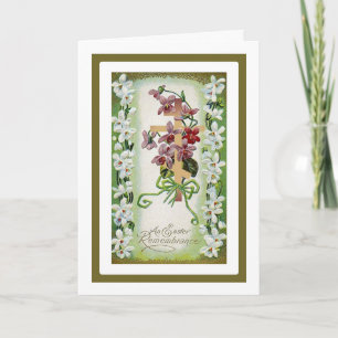 Pascha Easter Card w/prayer of St. John Chrysostom