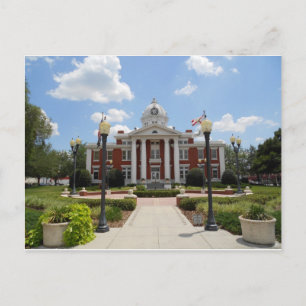 Pasco County Court House Florida Postcard