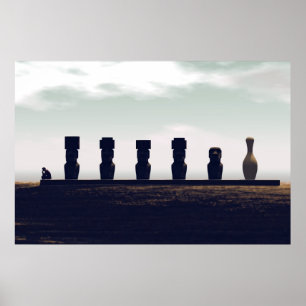 Pascua Bowling Rapa Nui poster