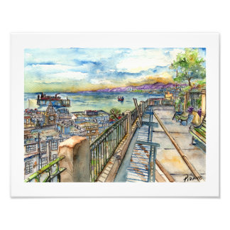 Paseo Gervasoni (watercolor) Photo Print