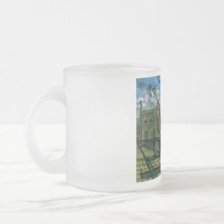 Paseo Mirador de Valparaíso Frosted Glass Coffee Mug