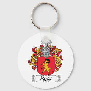 Pasini Family Crest Key Ring
