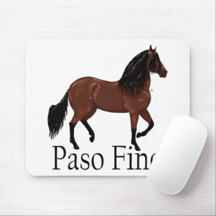 Paso Fino Bay Horse Artwork Mouse Mat