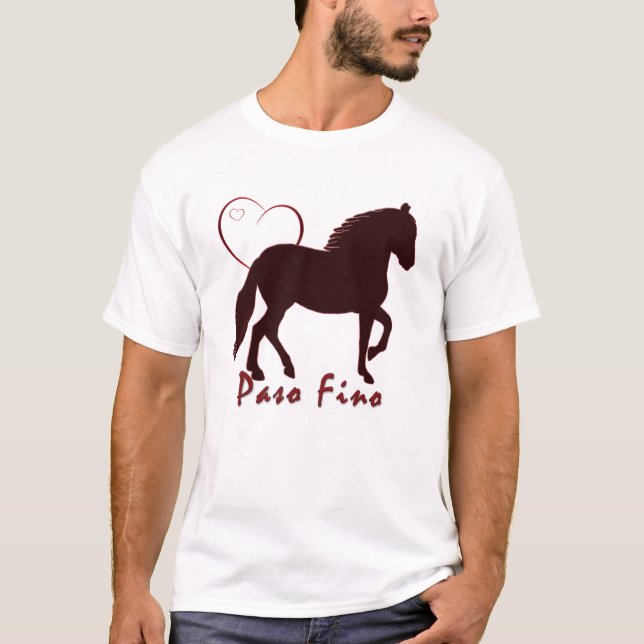 Paso Fino Hearts T-Shirt (Front)