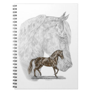 Paso Fino Horse Art Notebook