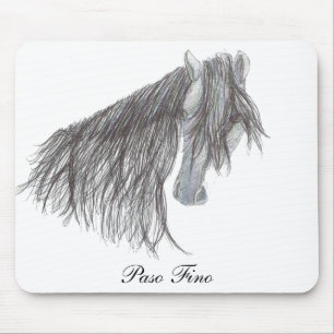 Paso Fino Horse Drawing Mouse Mat