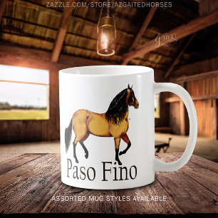 Paso Horse Buckskin Paso Fino Coffee Mug