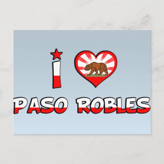 Paso Robles, CA Postcard (Front)