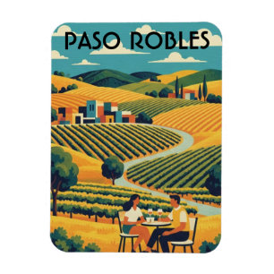 Paso Robles California Central Coast Magnet