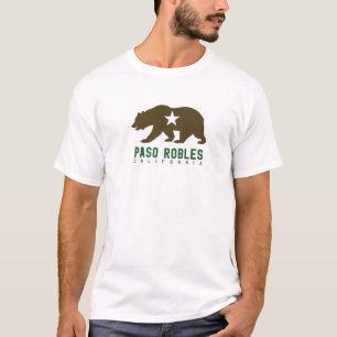 Paso Robles Winery California Wine Lovers Flag T-Shirt