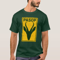 Pasop Springbok Warning Sign South Africa Rugby