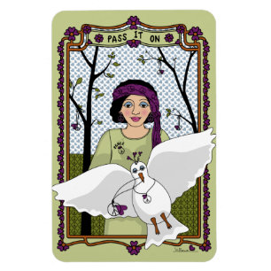 Pass It On_A_4x6 Refrigerator Magnet