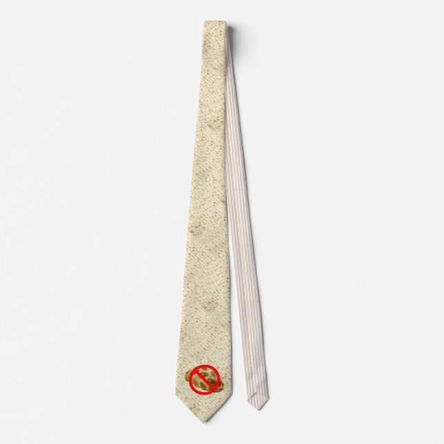 Pass Over the Bread Pesach Tie (Front)
