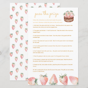 Pass The Prize Berry Sweet Baby Shower Game