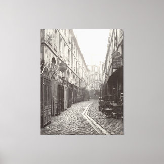 Passage du Dragon, Paris 19th Century Photograph Canvas Print