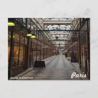 Passage du grand cercle Paris Postcard
