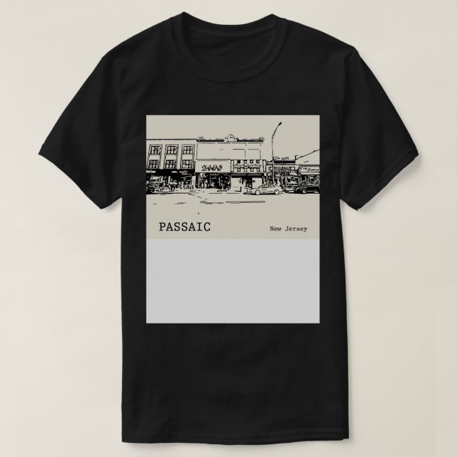 Passaic New Jersey  2 T-Shirt (Design Front)
