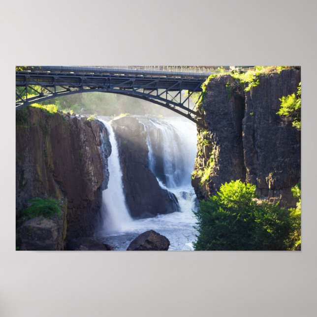 Passaic Waterfalls Poster (Front)