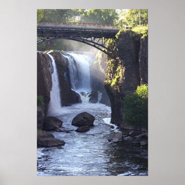 Passaic Waterfalls Poster (Front)
