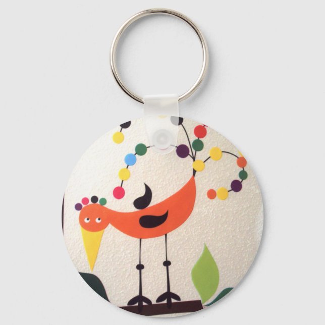 passaro as cores key ring (Front)
