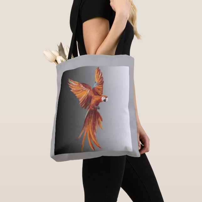 Passaro Vermelho Tote Bag (Close Up)