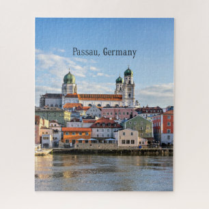 Passau, Germany cityscape photograph Jigsaw Puzzle