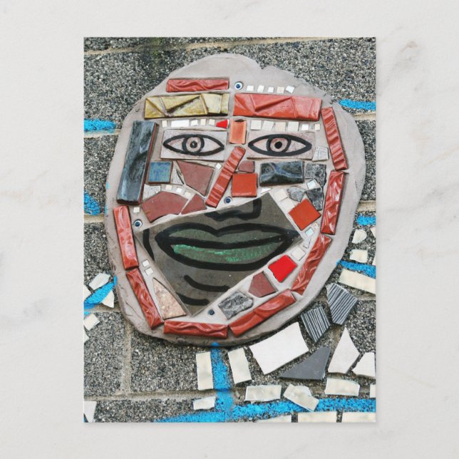 Passayunk Mural Face Postcard (Front)