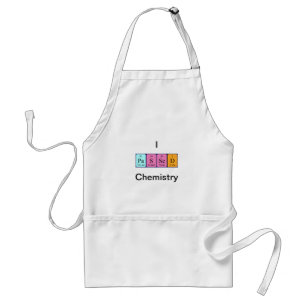 Passed chemistry periodic table name apron