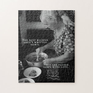 Passed Down With Love – Custom Family Photo Jigsaw Puzzle