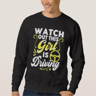 Passed Drivers Test New Driving License Congratula Sweatshirt