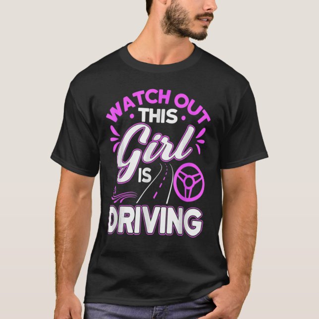 Passed Drivers Test New Driving License Congratula T-Shirt (Front)
