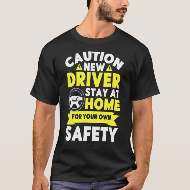 Passed Drivers Test New Driving License Congratula T-Shirt (Front)