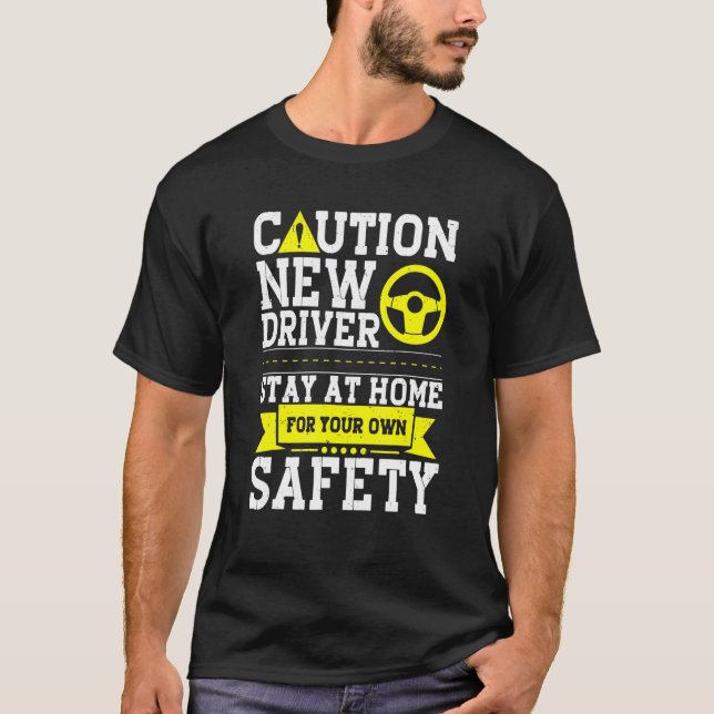Passed Drivers Test New Driving License Congratula T-Shirt (Front)