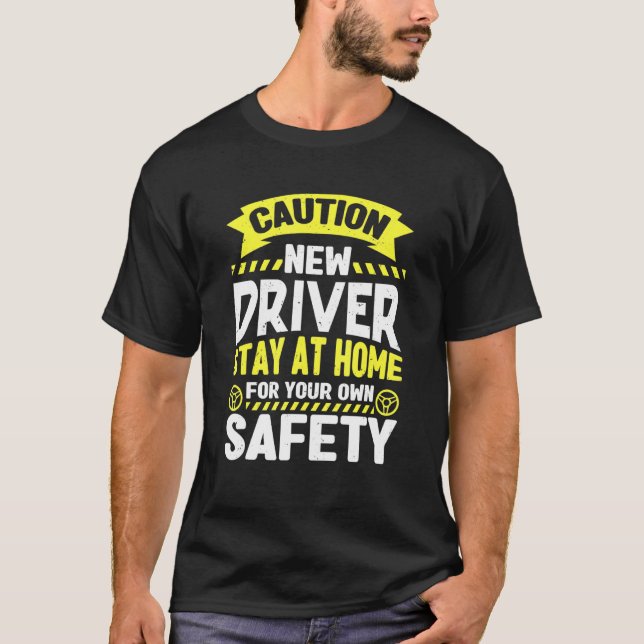 Passed Drivers Test New Driving License Congratula T-Shirt (Front)