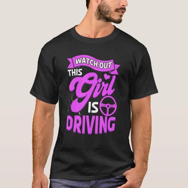 Passed Drivers Test New Driving License Congratula T-Shirt (Front)