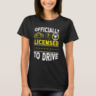 Passed Drivers Test New Driving License Congratula T-Shirt