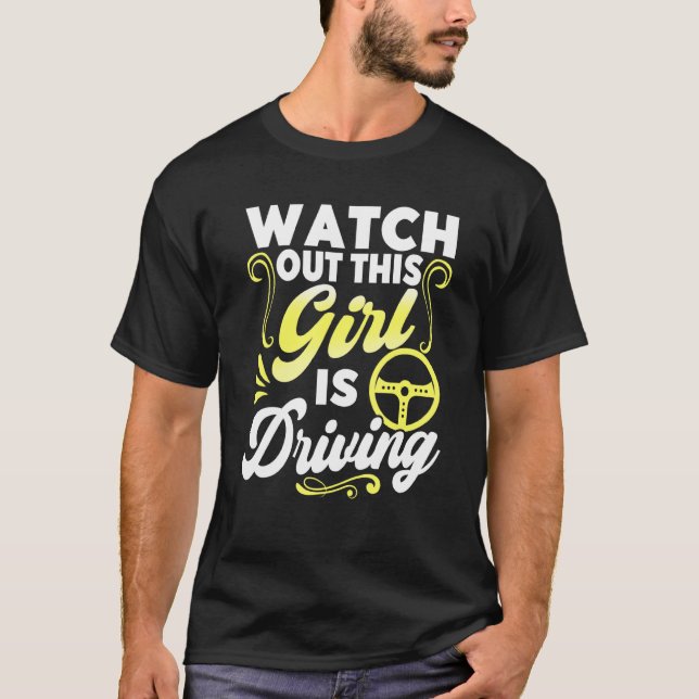 Passed Drivers Test New Driving License Congratula T-Shirt (Front)