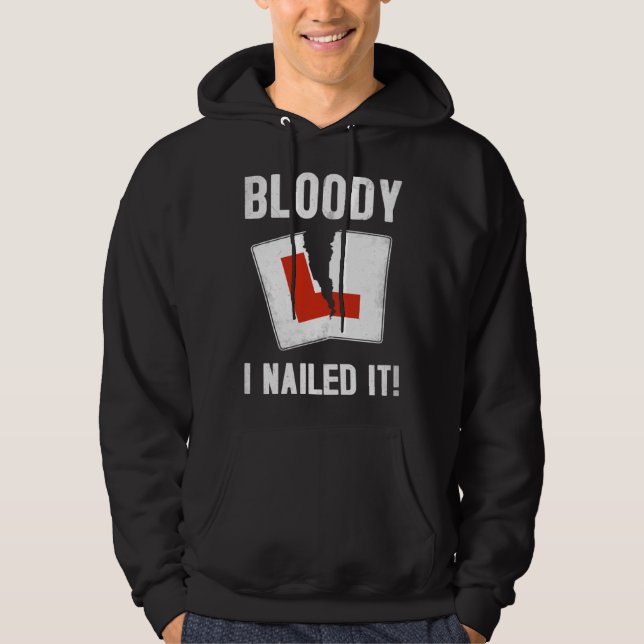 Passed Driving Test Ideas For Men & Just Passed Dr Hoodie (Front)
