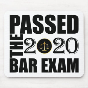Passed the 2020 Bar Exam Mouse Mat