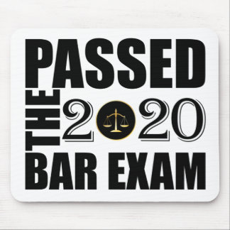 Passed the 2020 Bar Exam Mouse Mat