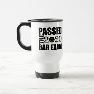 Passed the 2020 Bar Exam Travel Mug